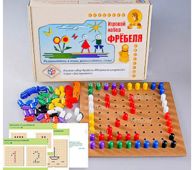 Игровой набор Фребеля "Мозаика со шнуровкой"